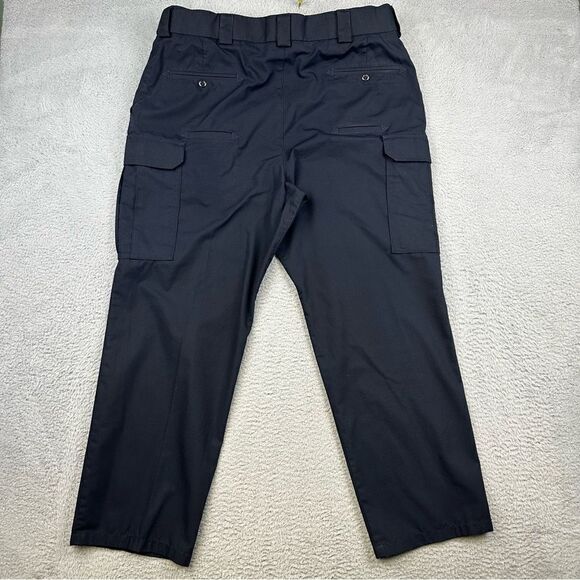 5.11 Tactical Pants Mens 40 Blue Cargo Rip Stop TAC105 Work Wear First Responder - Picture 5 of 14